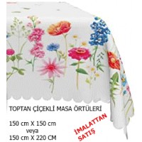 flower tablecloth wholesale